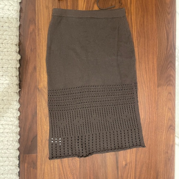 Reformation Brown Crochet Set - Picture 5 of 9